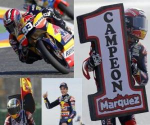 Puzzle 2010 125 cc Παγκόσμιος Πρωταθλητής Marc Marquez